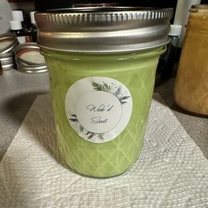 Homemade scented candle